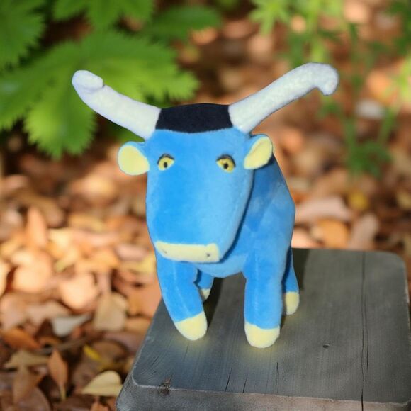 Babe the Blue Ox Legendary American Folklore Companion of Paul Bunyan Plush P5 - Picture 1 of 6